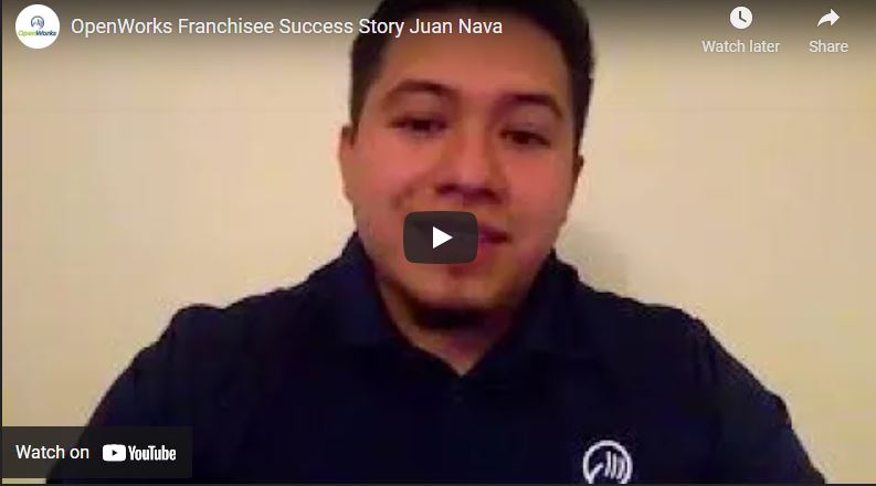 OpenWorks Franchise Owner: Juan Nava
