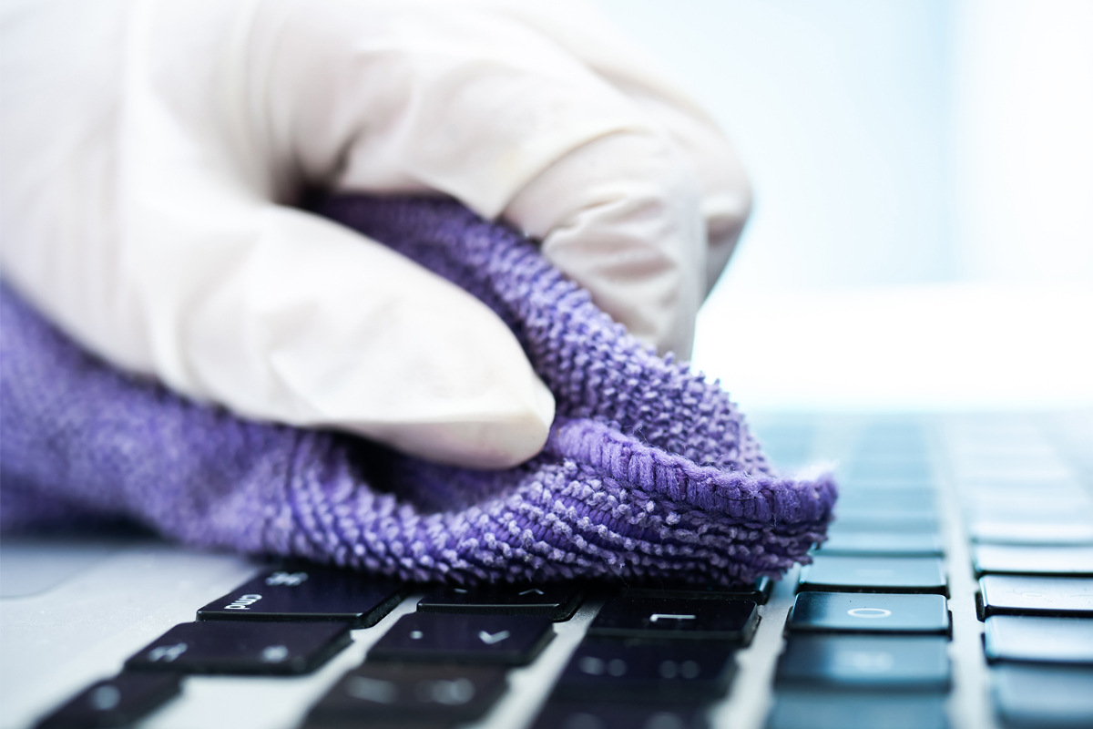 Cleaning Computer Equipment Requires a Careful Touch
